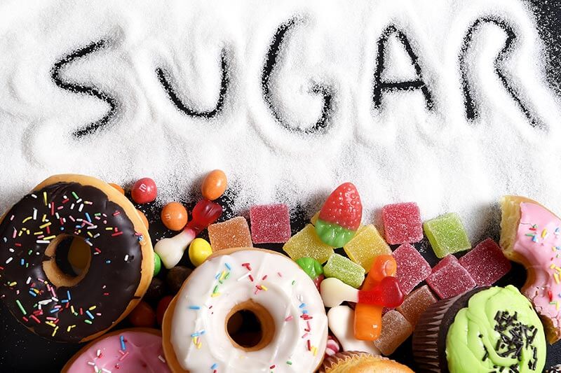 Sugar and sweet foods
