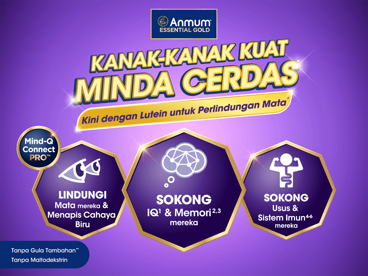 Manfaat & Kepentingan Rumusan Susu Untuk Kanak-Kanak.
