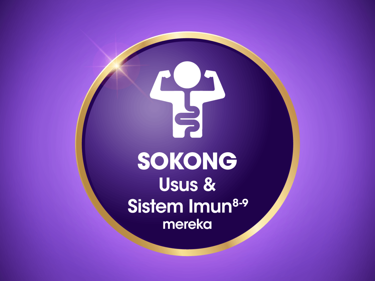 Menyokong Kesihatan Usus & Sistem Imun
